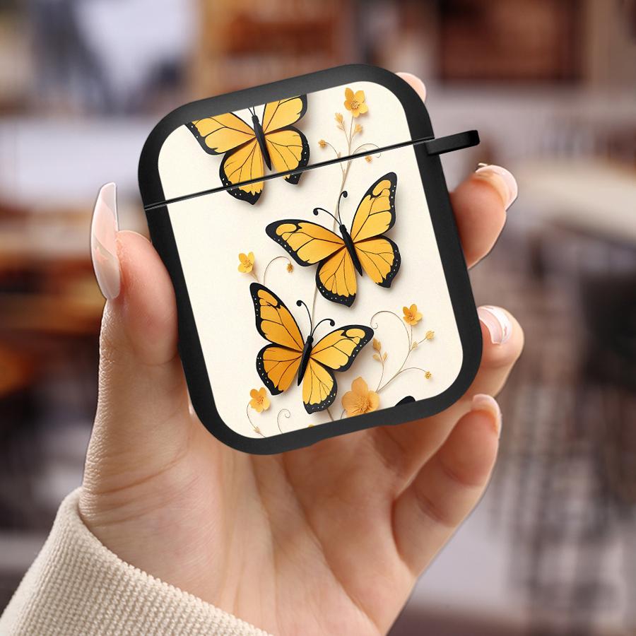 Case For Airpods Pro2 1 4 3 Pro Pro3 2 Earphone Cases Cover Beautiful Butterfly