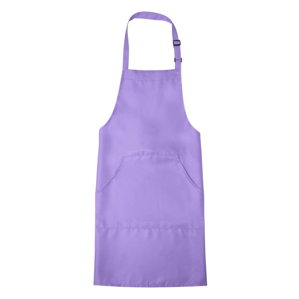 Kitchen Cooking Aprons 82x68cm Adjustable Bib Waterproof Long Ties Chef Apron with 2 Pockets for Men Women Chef, Navy Blue