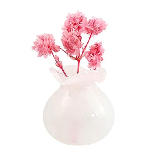 Mini Vase Refrigerator Magnet, Miniature Flower Vase Fridge Magnet, Plants Not Included, Cute Tiny Vase Magnet for Whiteboard Locker Office Kitchen