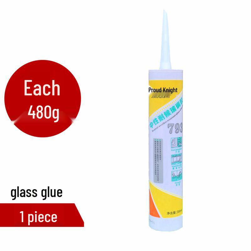 Universal Silicone Sealant Applicator: Heavy-Duty, Labor-Saving Glass & Caulking Gun for Household and Professional Use