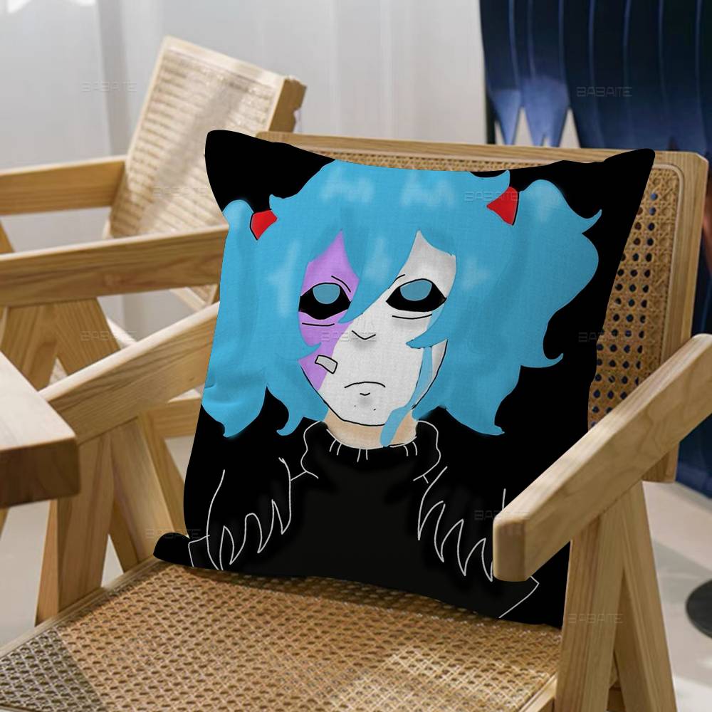 

Ужасы S-Sally Face 45*45см Наволочка Чехол для подушки Декор Наволочка Домашняя наволочка Для диванной подушки 12x12Inch