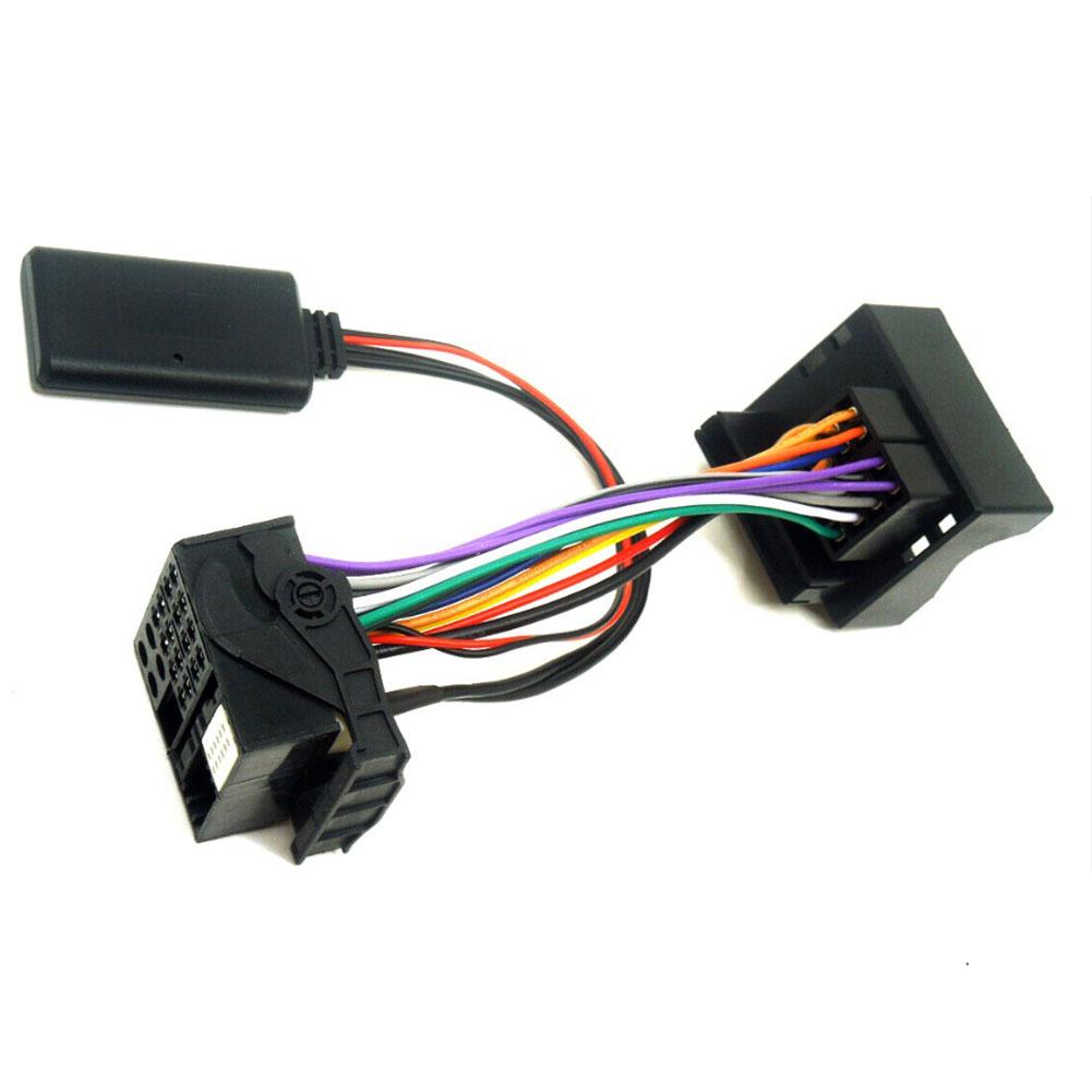 

Автомобильный Bluetooth-совместимый адаптер, стерео адаптер для радиоприемника, автомобильный стерео Bluetooth-совместимый Aux-кабель для Mercedes W251 W221