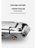 Stainless Steel Clippers with Anti-Splash Design & Multi-Purpose Phone Holder