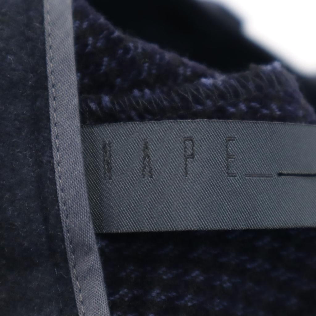 Unused NAPE_ Made In Japan Side Cut-off Processing Slacks Pants M-2 Navy Men's Used