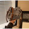 Korean Style High-end Underarm Bucket Bag Street Fashion Chain Crossbody Bag