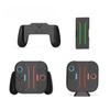 Magnetic Charging Grip for Switch 2 Gamepad,Fast Charge for Both Controllers with LED Light & GL/GR Buttons