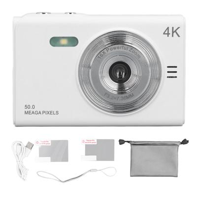 Digital Camera 50MP Support 128GB Memory Card Multiple Zoom Mirrorless Camera 2.88in TFT Screen