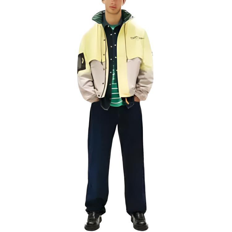 Tommy Hilfiger Logo Loose Waterproof Jacket Men jackets DM0DM22739-PKE