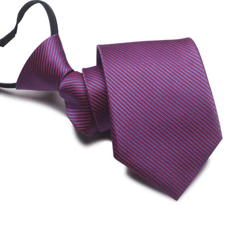 Mens Business Polyester Tie With Arrow Design And Zipper Closure For Office