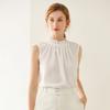 Adult White Fake Collar for Women High Neck Sweater Blouse Detachable Collars Ladies False Collar Neck Tie Decorative