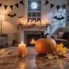 Halloween Pumpkin Head Lighting Weather Resistant Light Outdoor Indoor Party Decoration for Home Shop Event