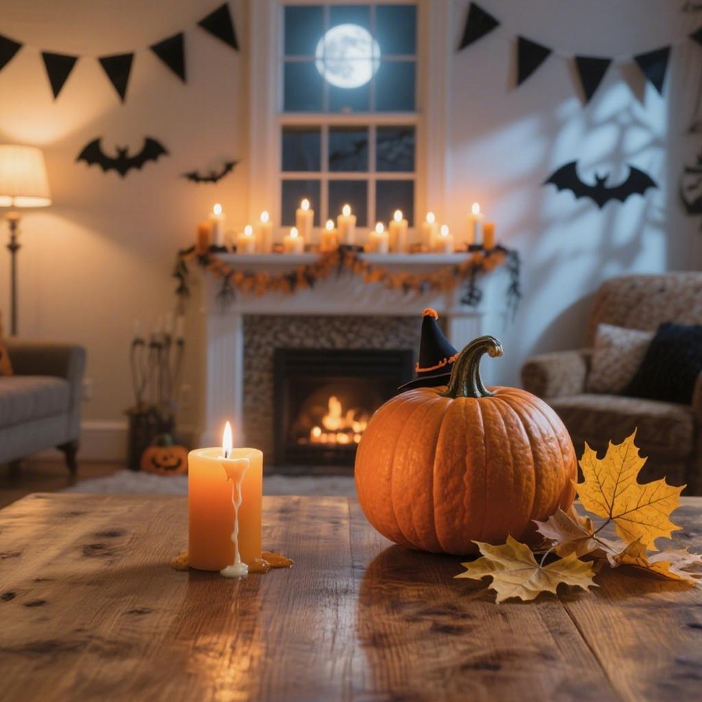 Halloween Pumpkin Head Lighting Weather Resistant Light Outdoor Indoor Party Decoration for Home Shop Event