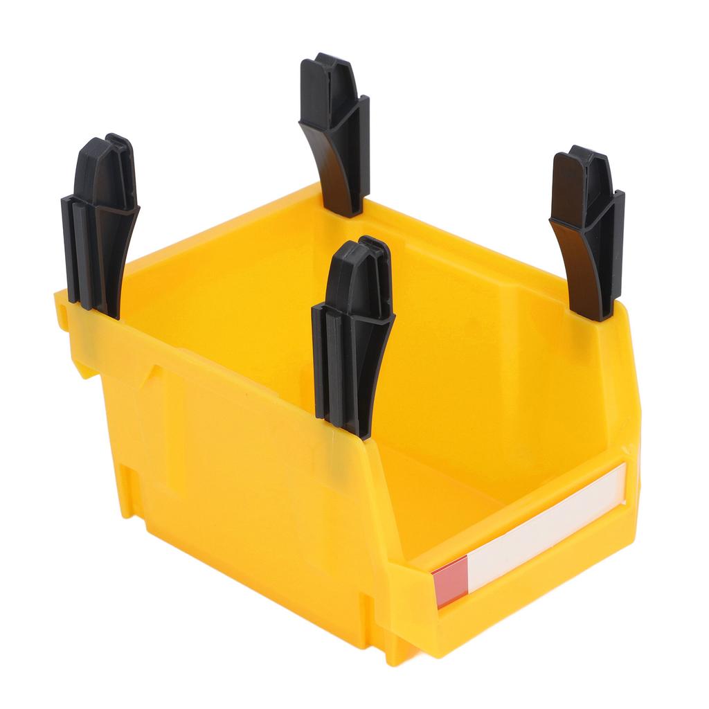 Teilelagerregal Wandmontiert Stapelbar Werkzeugkasten für Geschäft Schraubenorganisator Verdickt Schräge Öffnung