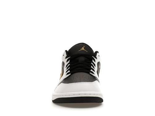 Air Jordan 1 Low Gold Swoosh - 553558-172