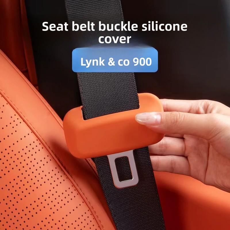 Suitable for Lynk&Co 900 Special Seat Belt Silicone Protective Cover Car Interior Decoration and Car Accessories