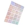 Nail Art Stickers Hollow Transfer Decals 24 Sheet Set High Quality PVC Material Elegant Fashionable   Manicure Accessories For Women Girls Decorati