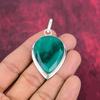 Emerald Pendant, 925 Sterling Silver Pendant Gemstone Jewelry, Handmade Pendant Amazing Jewelry, Gift For Her