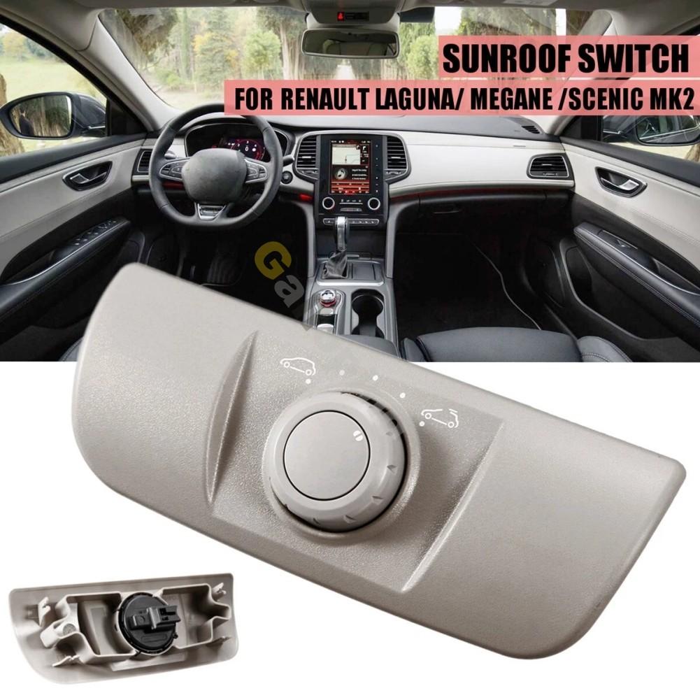 Sunroof Window Control Panel Switch Button For 2001-2017 Renault Laguna 2 Megane 2 Scenic 2 Car Accessories OE 8200119893 Switches Seat 3