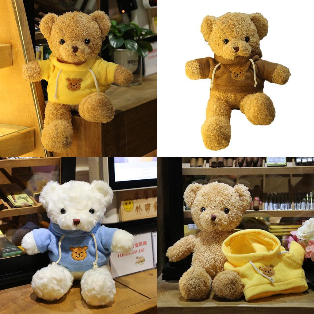 Teddy Bear Plush Toy 38cm Super Soft Short Plush Animal Style Perfect Gift For Kids And Girlfriends