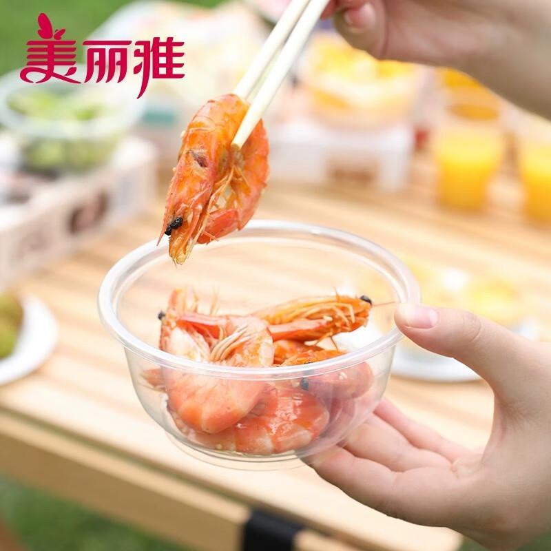 Meiliya Einweggeschirr Kombiset