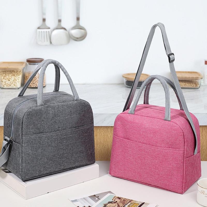 Lunch Bag Tote Bag Leakproof Bento Bag for Women Men Adult Teen Reusable Insulated Lunch Bag for Outdoor Picnic Handbag