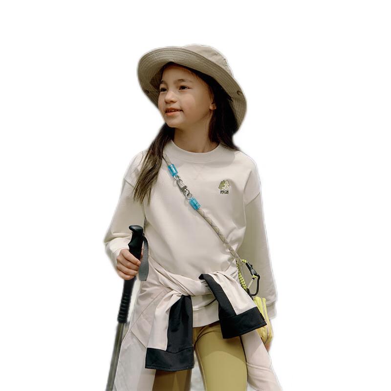 Balabala Kids  Autumn Long Sleeve Round Neck Sweatshirt 110