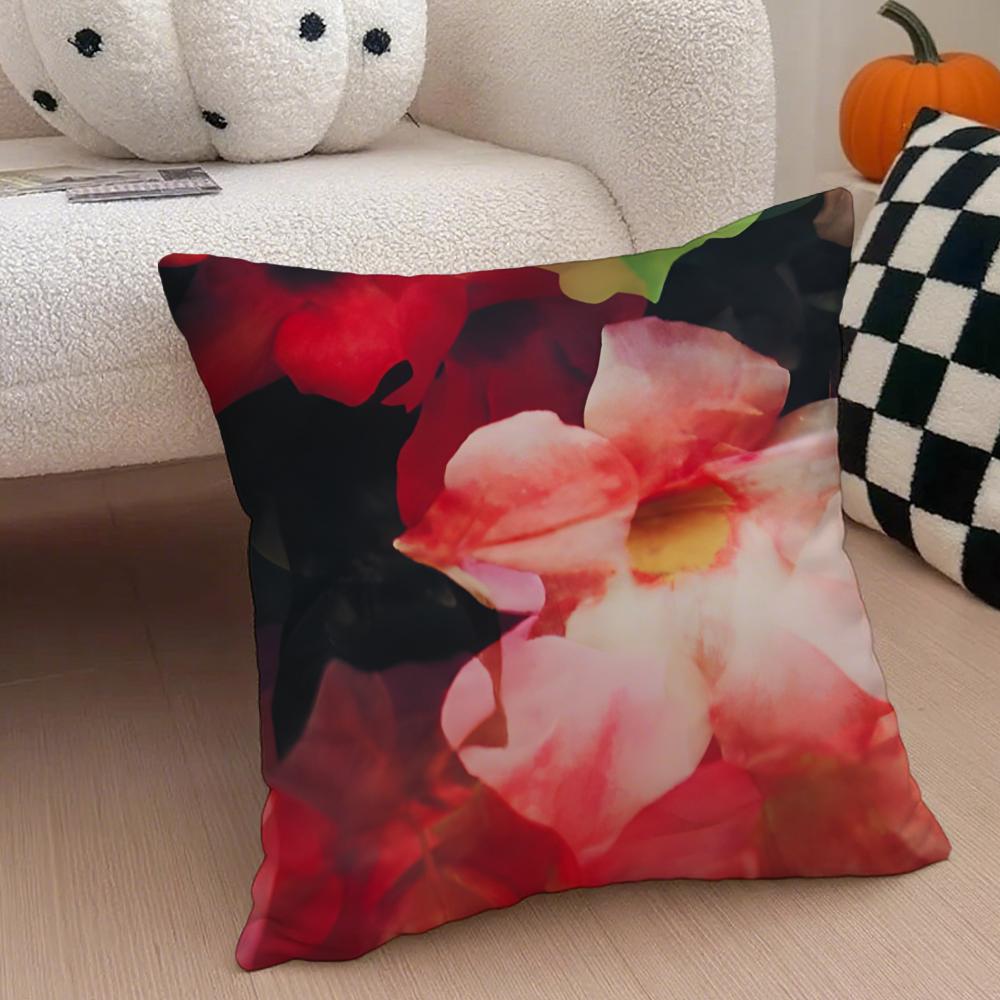 Fashion Cozy Luxury TTed Bakers flower Cushion Cover Linen Pillow Case Soft Breathable Protective Couch Room Decoration