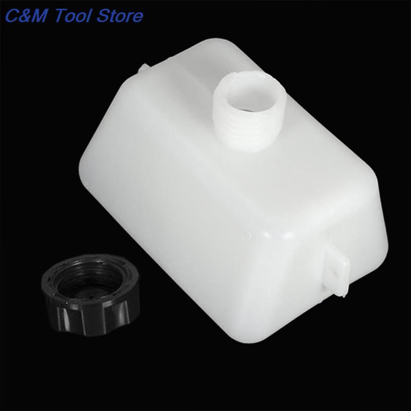 New White Plastic Motorcycle Petrol Fuel Tank For Mini Motor Dirt Bike Dirtbike Filter 1L Motorcycles Acc 1pc