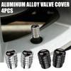 cxzbfh1 4PCS Car Tire Valve Caps Auto Accessories For Mitsubishi Pajero ASX I200 Outlander Phev Lancer Space Star Colt CZ3 Montero Evo