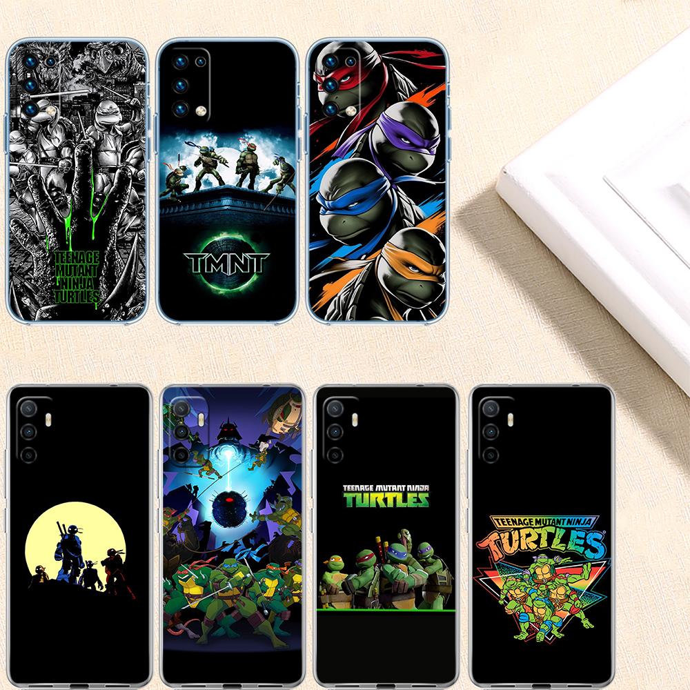 RE61 TMNT Transparent Phone Case for Samsung Galaxy A04 A04S A14 A23 A34 A54 M23 M33 M52 M53