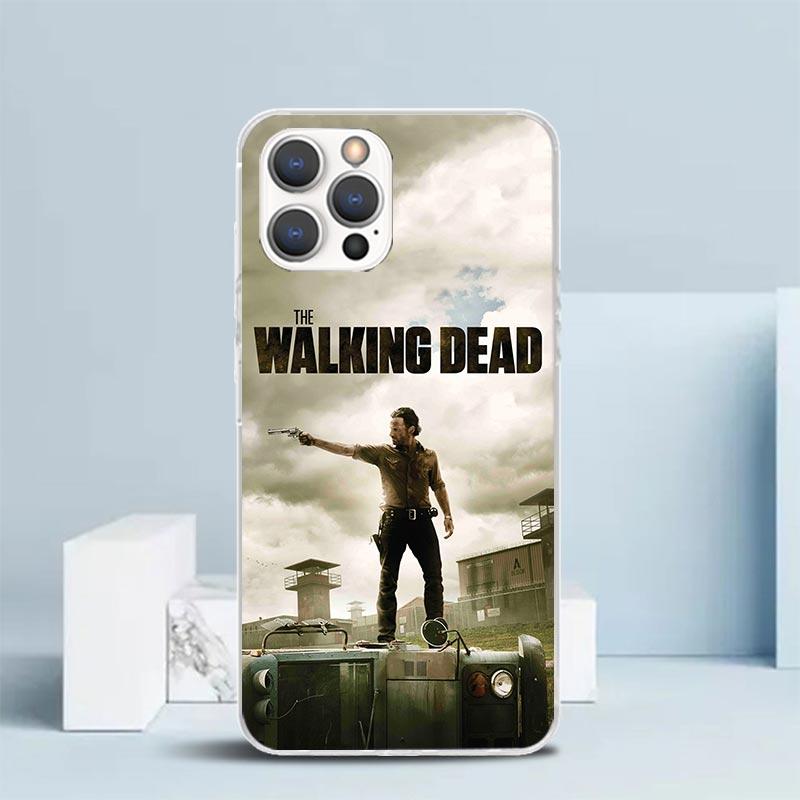 

The Walking Deads TV Phone Case For IPhone 16 17 Air 16E 15 14 Plus 13 Mini 12 11 Pro Max 7 8 + SE 2020 Soft TPU Back Cover 16 1 iPhone 16