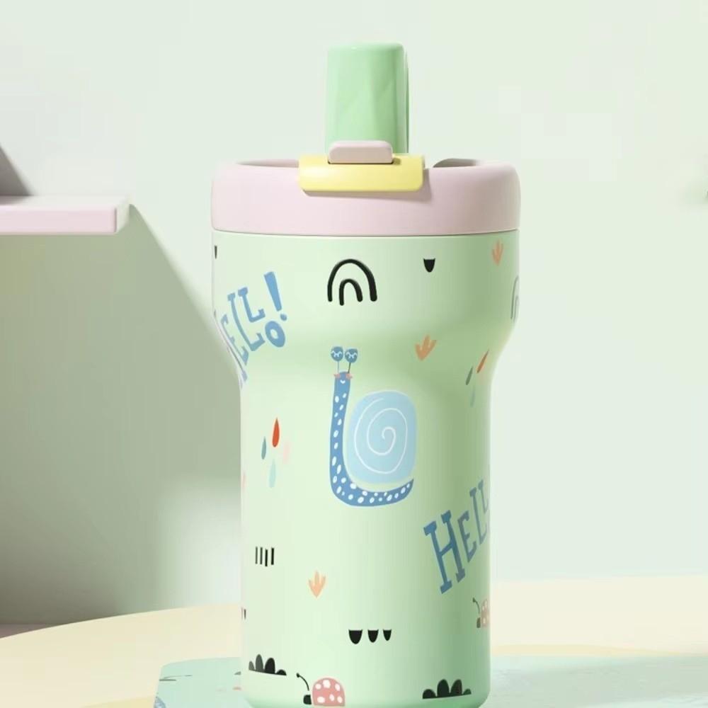650ML Vacuum Cup Ceramic Inner Liner Thermos Cup Kid Gift Insulation Cup  Office