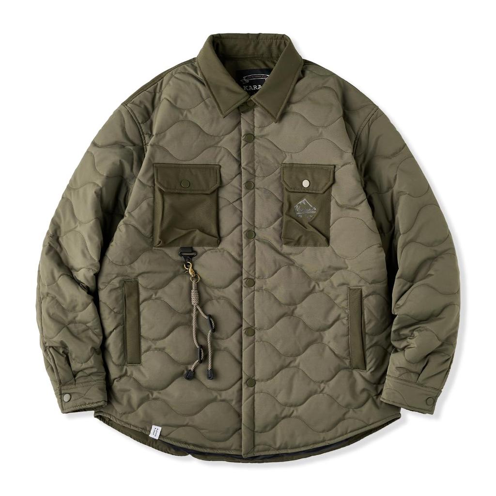 Functional Padded Quilted Jacket [karaku] 4-pocket