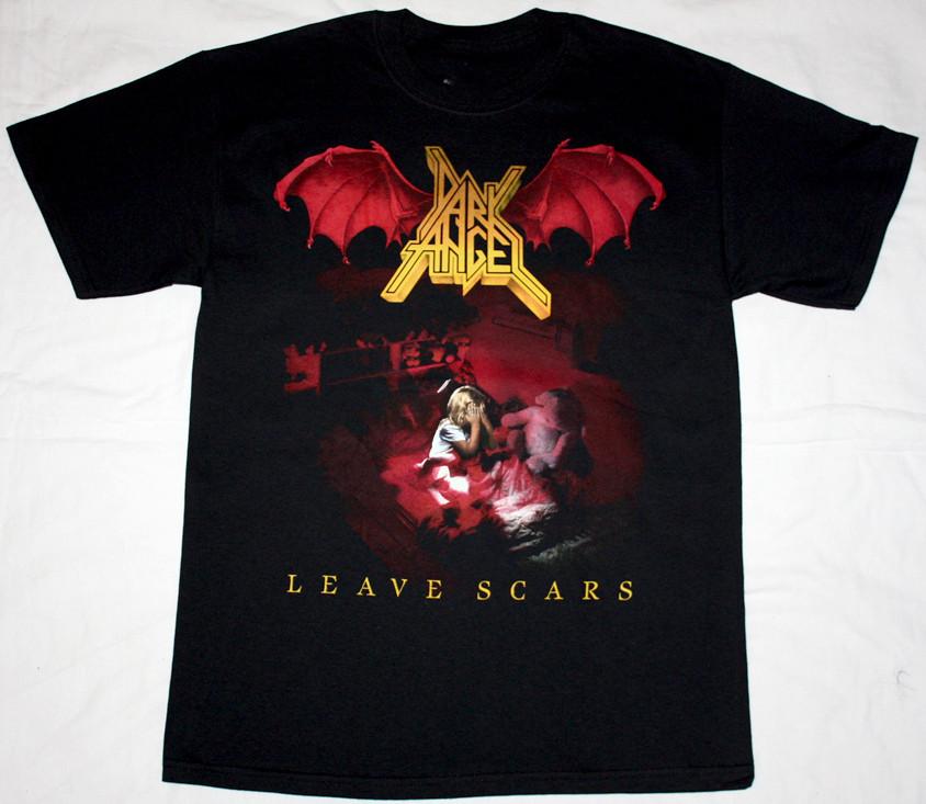 DARK ANGEL LEAVE SCARS Unisex Black T-Shirt Full Size RI_170 Unisex T-Shirt S