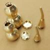 Size Three-section Open Brass Hoist Pendant Ornament Pure Copper Tea Pendulum Key Pendant Car Accessories Fulu