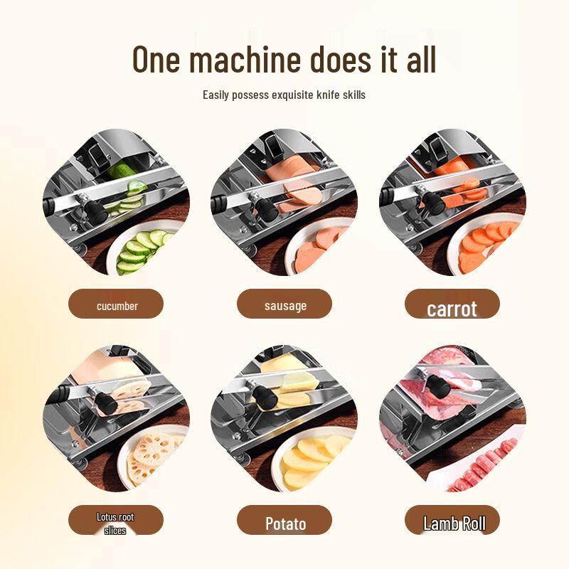 Household Manual Stainless Steel Meat Slicer