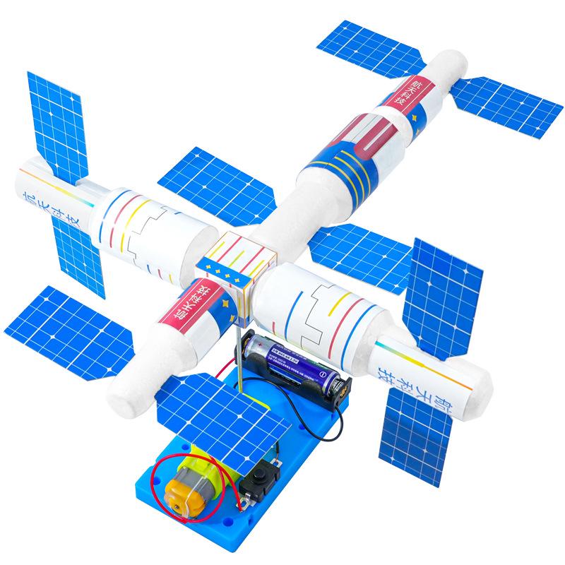 Mini Space Station Model for Kids' Cognitive Learning and Astronomy Experiments