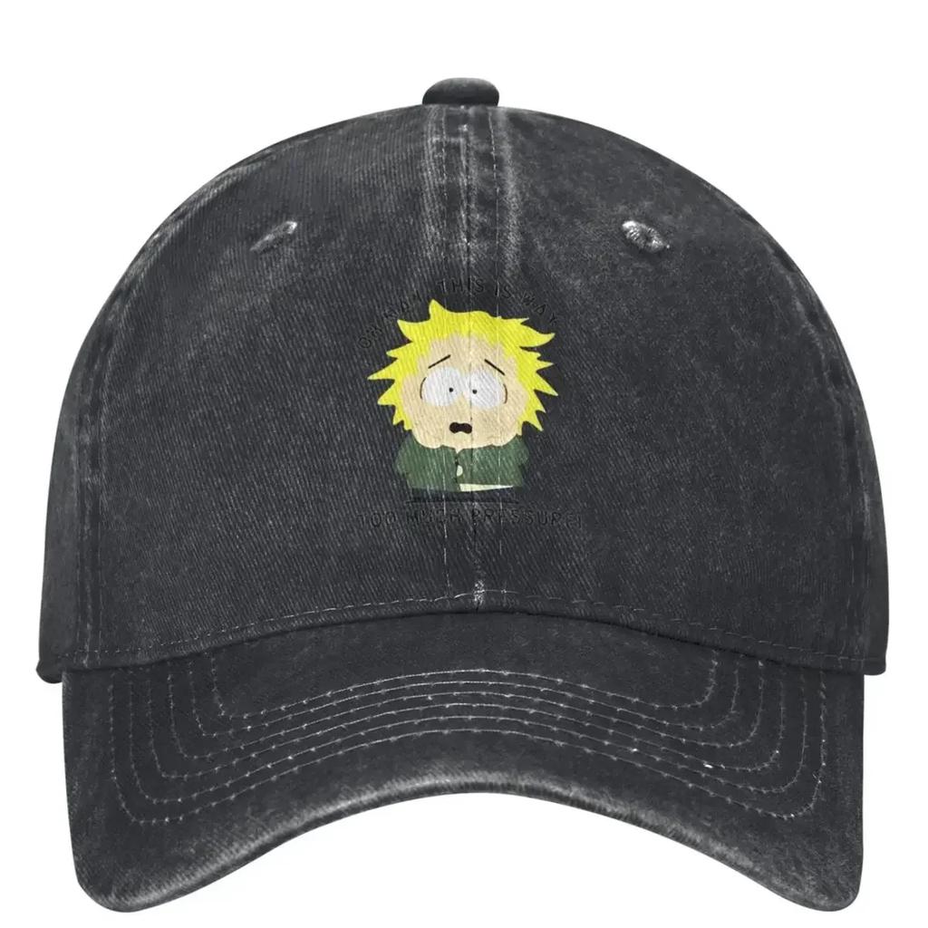 Tweek Tweak Washed Baseball Cap Souths Cartoon Parks Fashion Hip Hop Dad Hats Summer WoUnisex Unisex Running Sunshade Baseball Caps