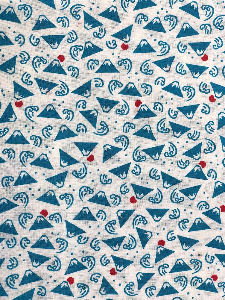 Miyamoto Made In Japan Tenugui Hand Komon Japanese Design Izumi Koubai 33 X 90 Cm Fuji 33478 Miyamoto-Towel (Japanese Towel) (small Pattern) Mt.