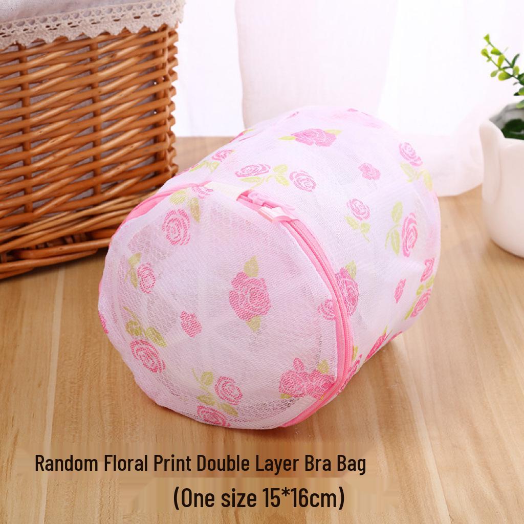 Thickened Fine Mesh Laundry Bag Set for Washing Machine - Special Bra Care with Anti-Deformation Mesh
