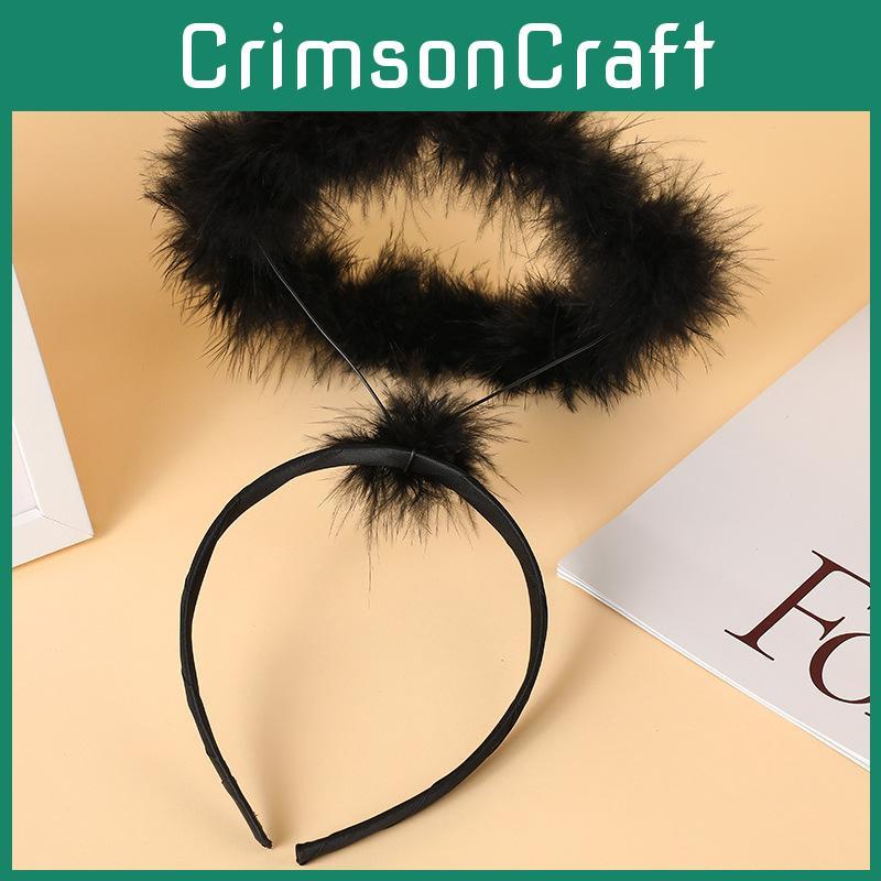 Dětská čelenka Anděl Ďábel Dekorace Pokrývka hlavy Scénické rekvizity Představení