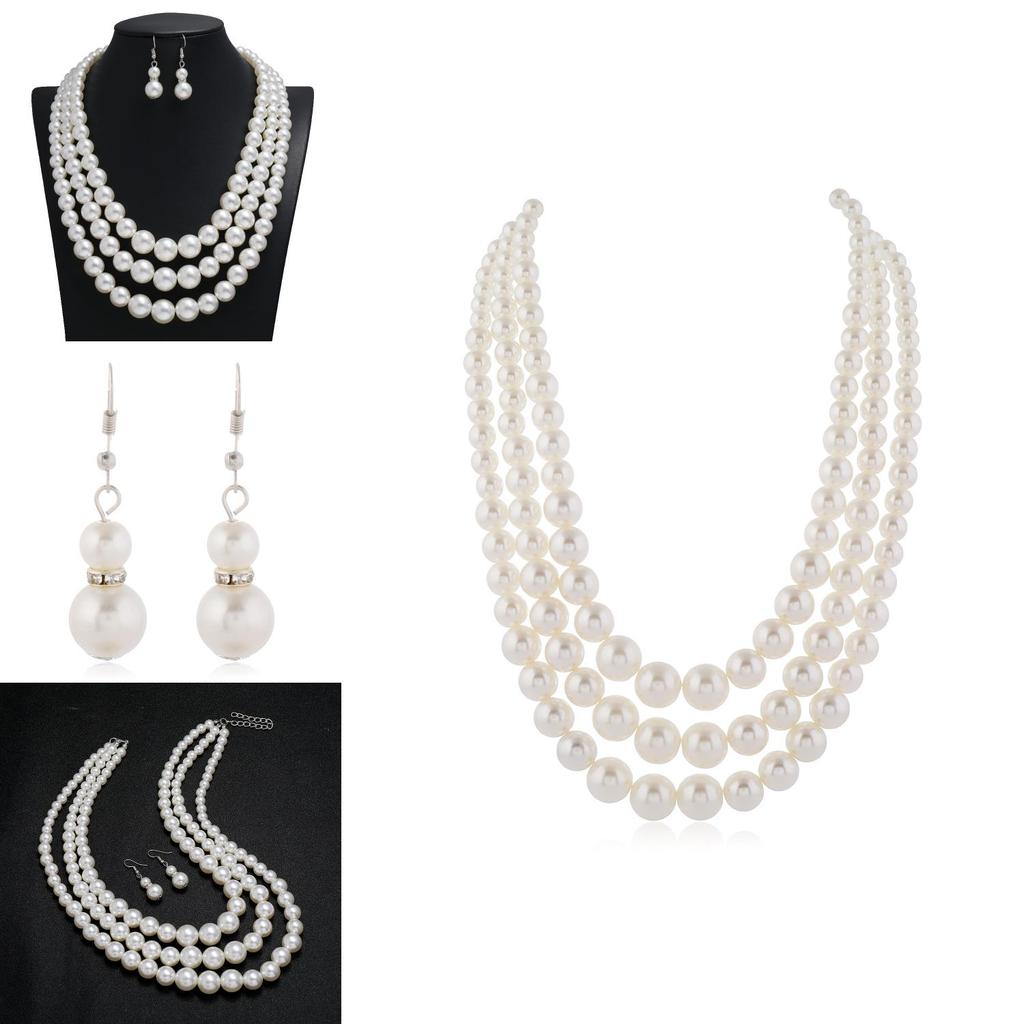 Modern Pearl Jewelry For Women Geometric Design Fashion Accessory
