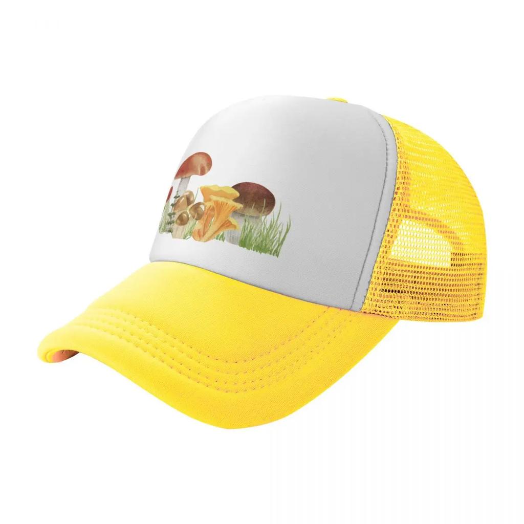 Vintage Mushroom Baseball Cap Luxury Caps Dropshipping Funny Hat Snapback  Golf Wear Men Women'S