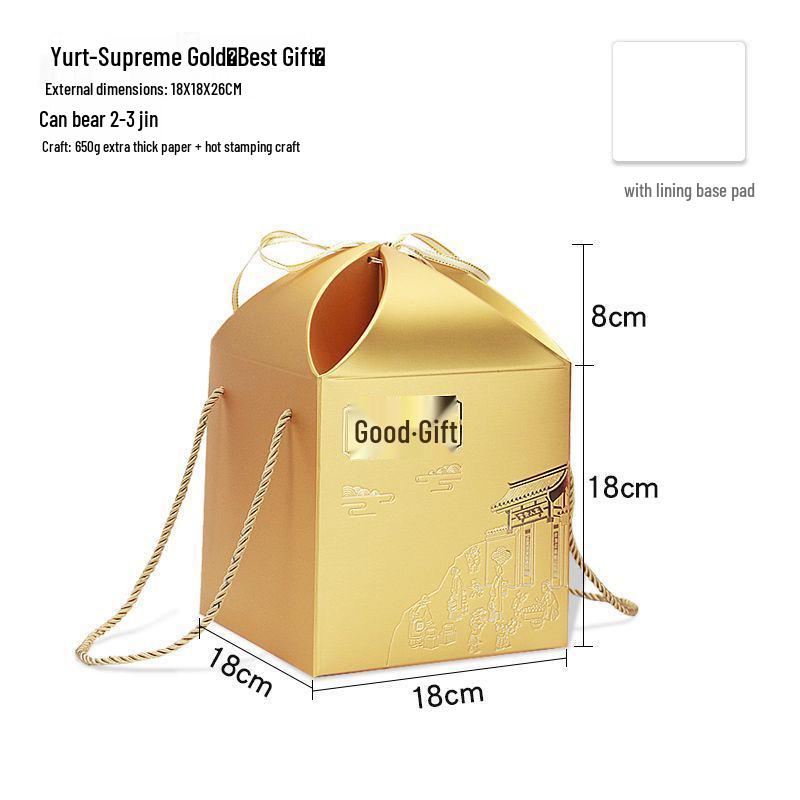 Mid-Autumn Mooncake Gift Box - Durable, Thick, Customizable Logo
