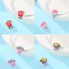 Charm Bead Charms Plata Originales Pink Bouquet House Bead Charms Ideal For Charm Bead Charms copper Bracelets Bead Charms Jewellery Making Womens Gi