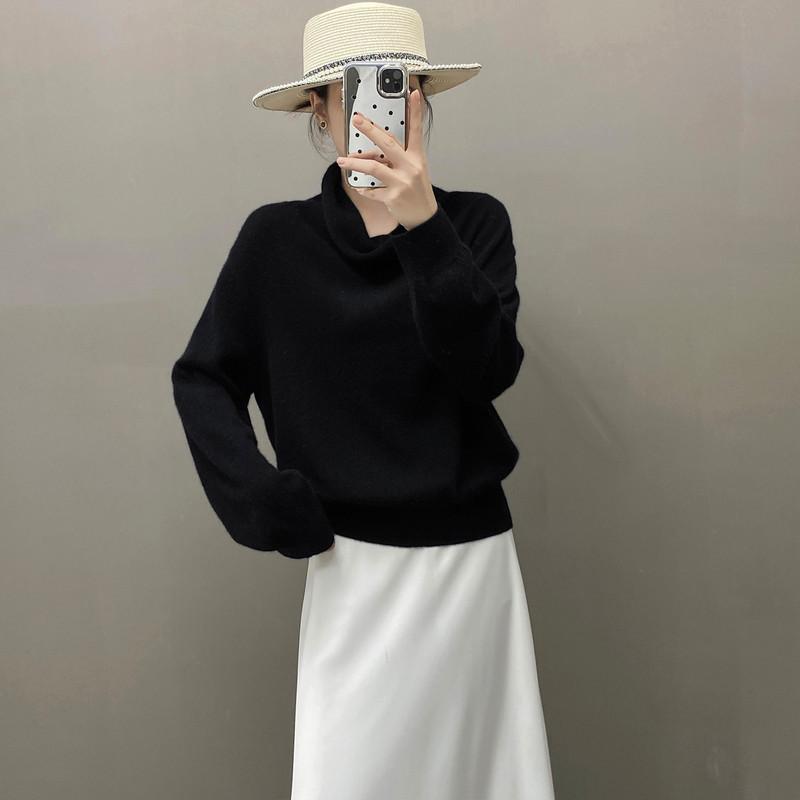 Qinghe 100% Pure Cashmere Women's Sweater - Ultra Soft Luxury Winter Pullover