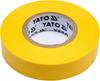 Electrical Insulating Tape 15mmx20mx0.13mm Yellow YT-81594 YATO