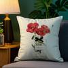 JJo MMalone LLOGO Pillow Case Plush Fabric Soft Double Sided Print Sofa Cushion Cover Throw Pillow Covers