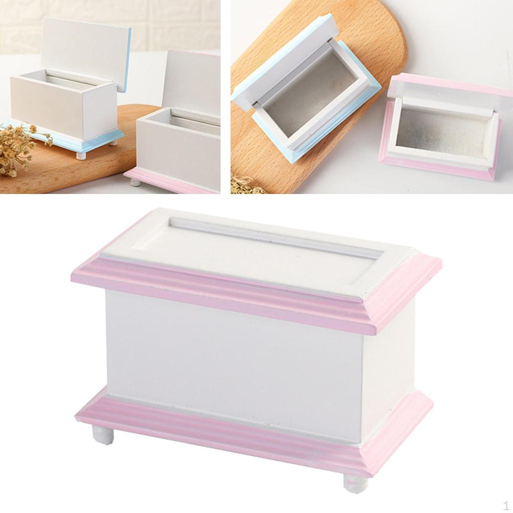 1/12 Decoration Furniture Showcase Miniature Closet Bookcase for Bedroom Living Room
