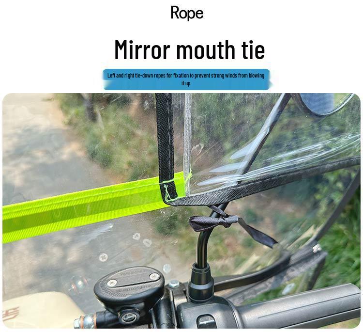 Electric Vehicle Rain & Wind Shield: All-Weather Protection for Battery Motorcycle Windshields.